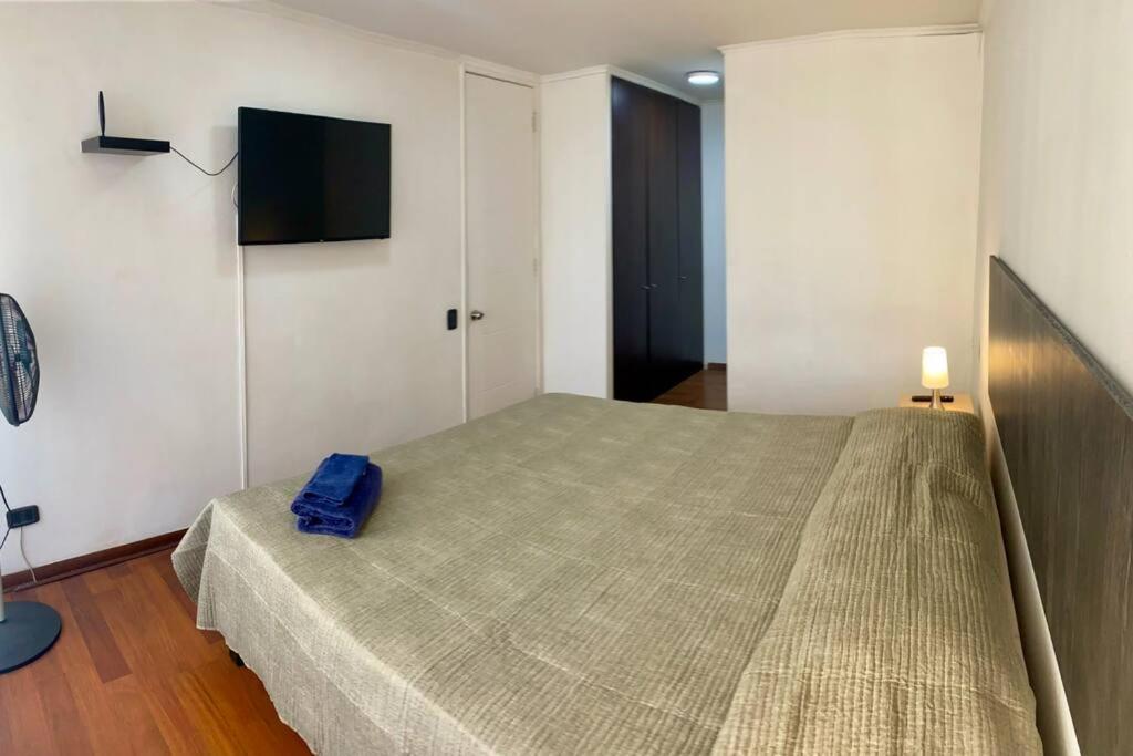 Excelente Ubicacion Y Comodo Depto En El Centro Santiago Kültér fotó